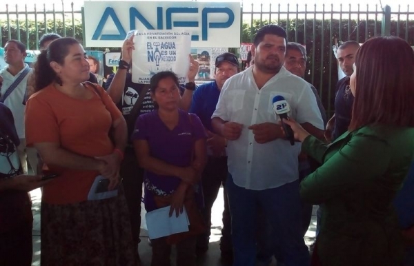 Foro del Agua a ANEP: “Defender el Derecho Humano al Agua no es terrorismo”